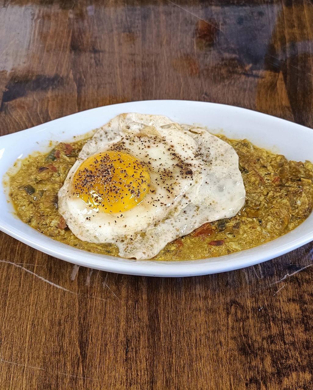 Anda Ghotala & Bread/Bun -Eggolicious Indian restaurant
