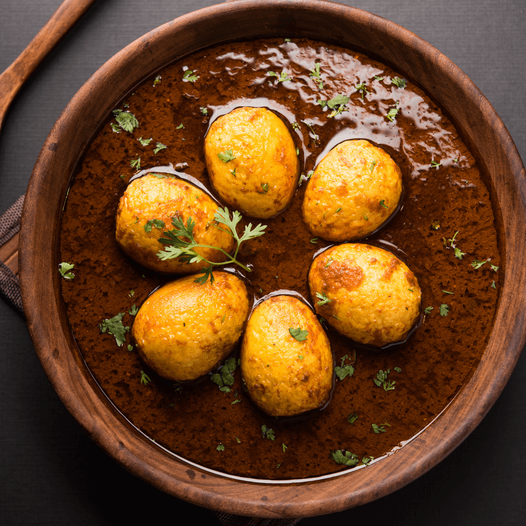 Desi Anda curry -Eggolicious Indian restaurant