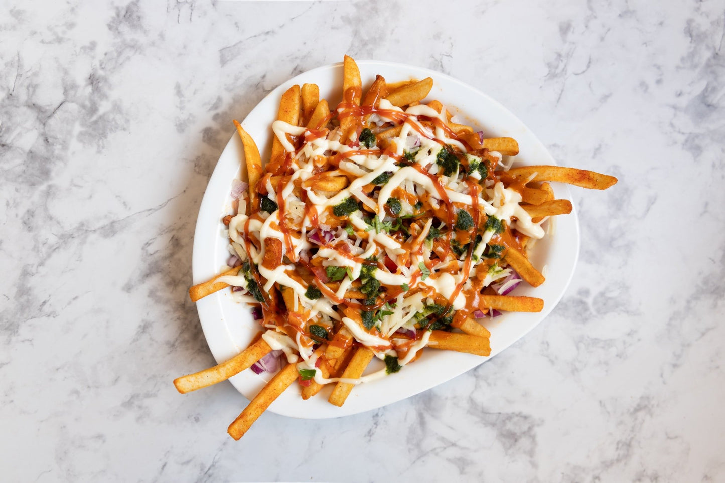 Loaded Cheese Fries -Eggolicious Indian restaurant